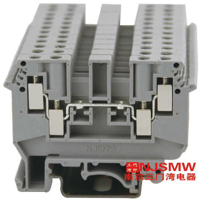 WUDK4 雙進(jìn)雙出接線端子 WUDK4 雙進(jìn)雙出接線端子